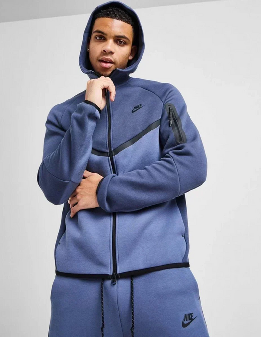 Nike Tech Hoodies Bleu