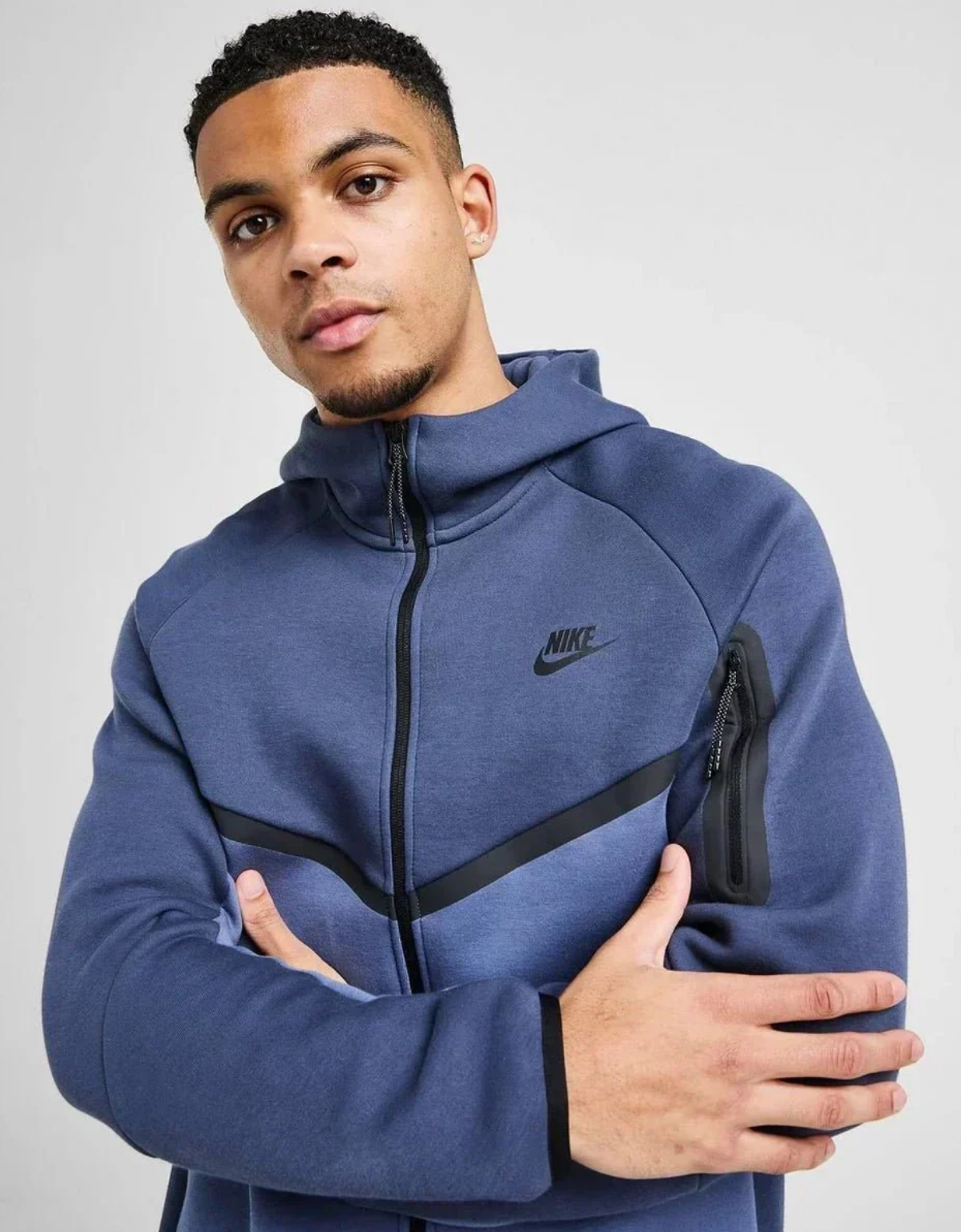 Nike Tech Hoodies Bleu